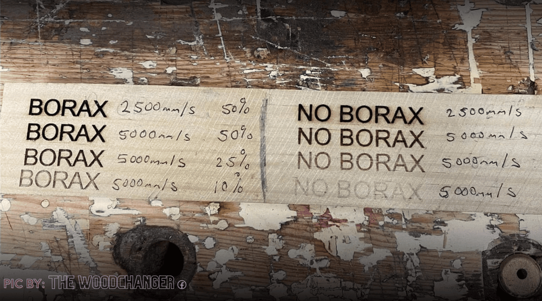 Unveiling the Dark Secret: Boosting Wood Engraving with Borax Techniques