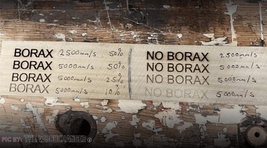 Unveiling the Dark Secret: Boosting Wood Engraving with Borax Techniques