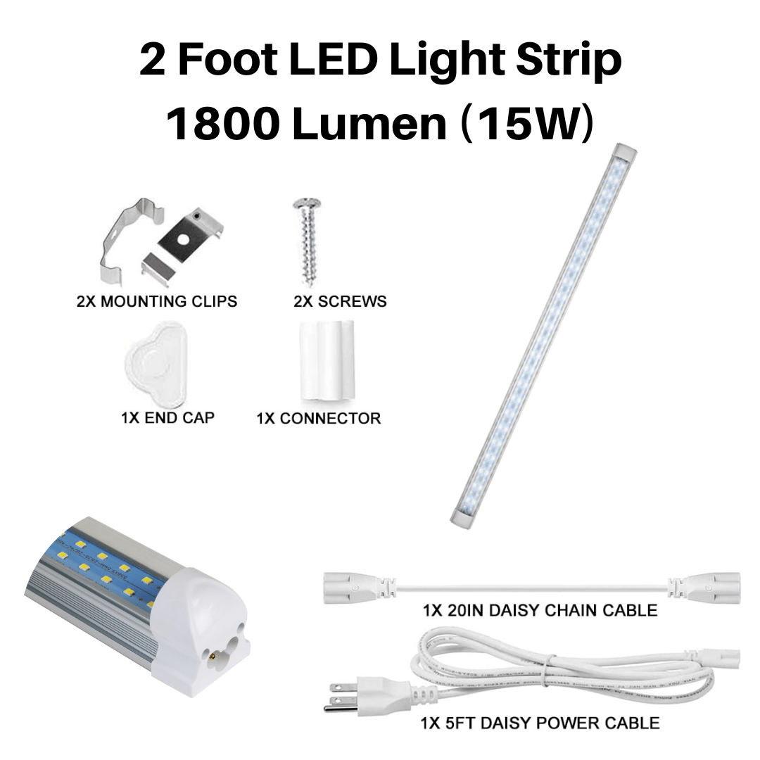 tent light strip Lightech LED 2' 15W Light Strip For Laser Enclosure Tent – VL Guitar Repair