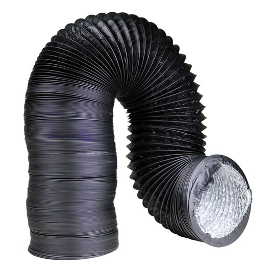 8'' Black Ventilation Ducting