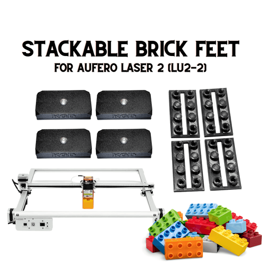 Aufero Laser 2 (LU2-2) Stackable Brick Feet