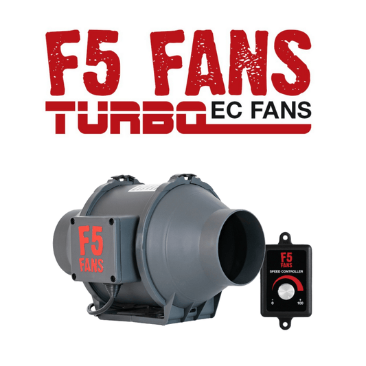 4" Inline F5 Turbo EC Fan For Laser Enclosure