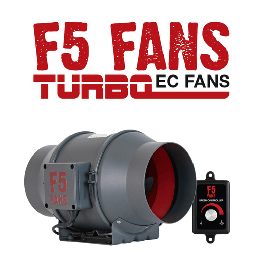 6" Inline F5 Turbo EC Fan For Laser Enclosure