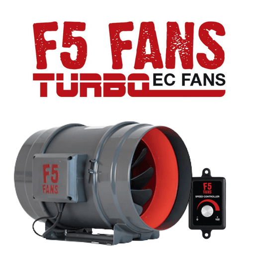 8" Inline F5 Turbo EC Fan For Laser Enclosure