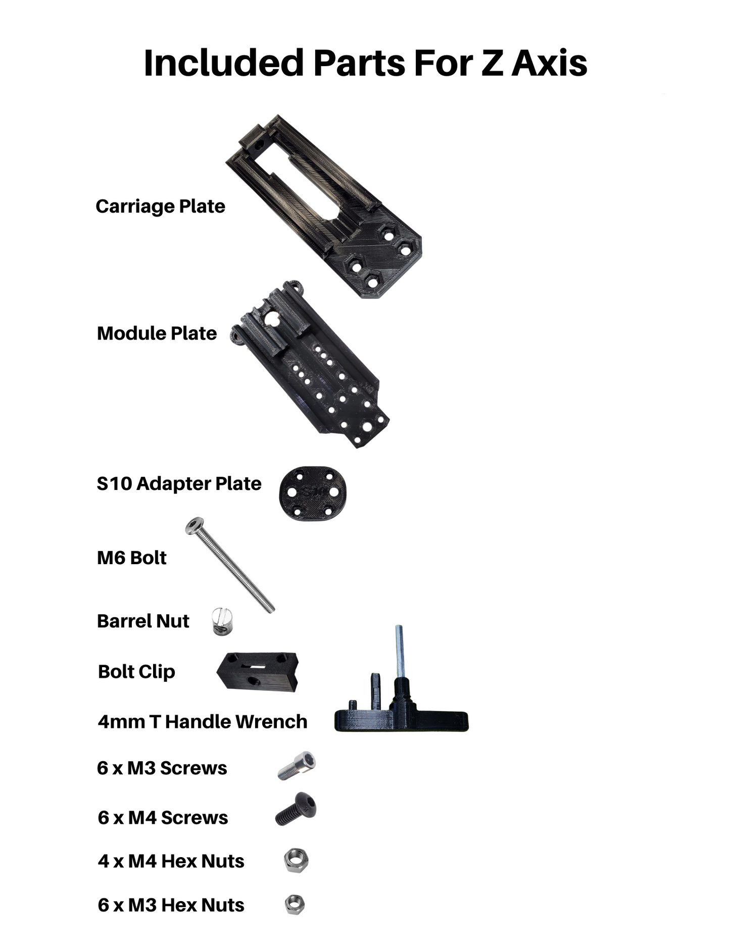 Sculpfun S10 Z Axis Adjuster