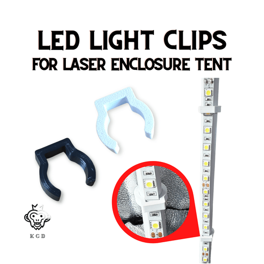 LED Light Strip Mounts For Laser Enclosure Tent