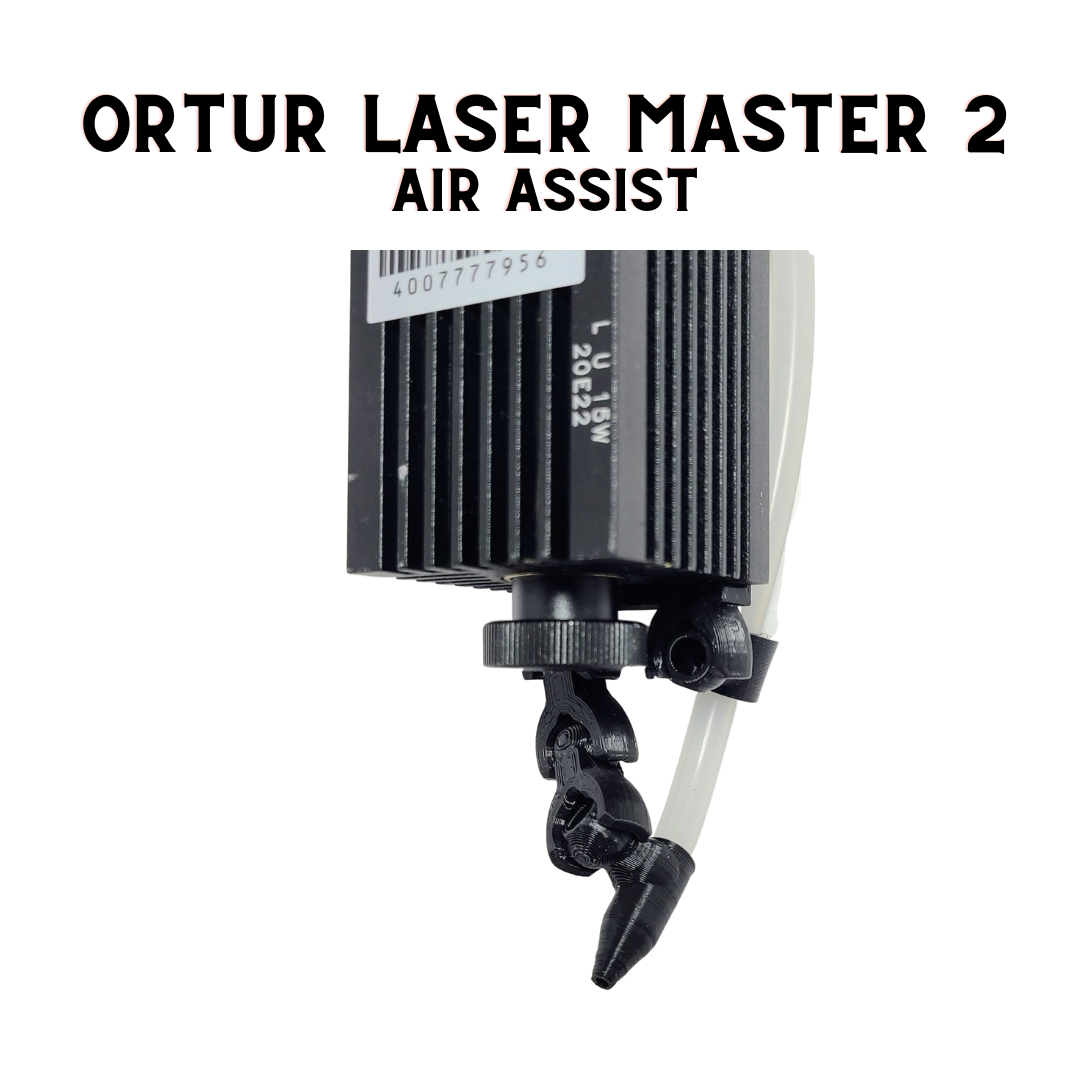 ORTUR Laser Master 3 10W Laser Engraver; Air Assist Nozzle