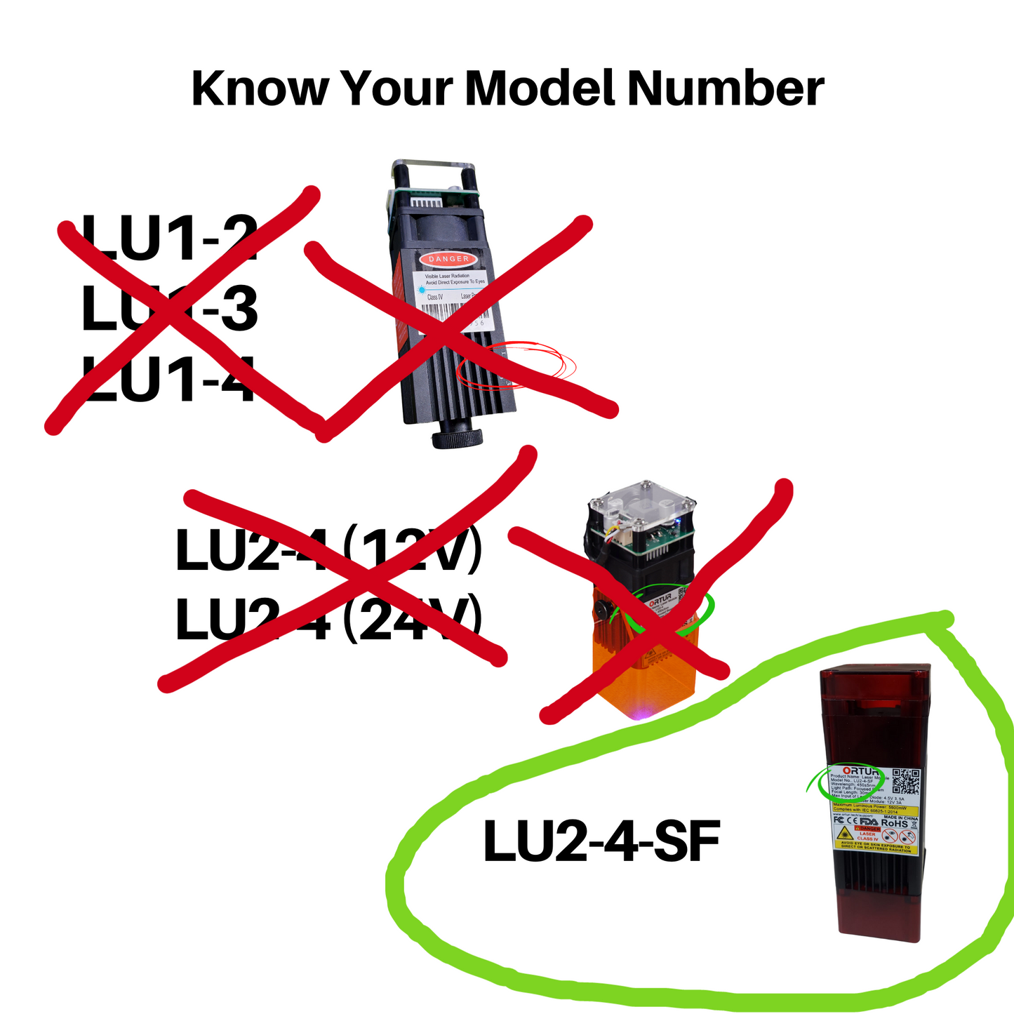 Air Assist for Ortur Laser Master 2 SF MODEL - Short Focus Model - REQUIRES Our Z Axis If On An LM1 & Aufero Laser 1