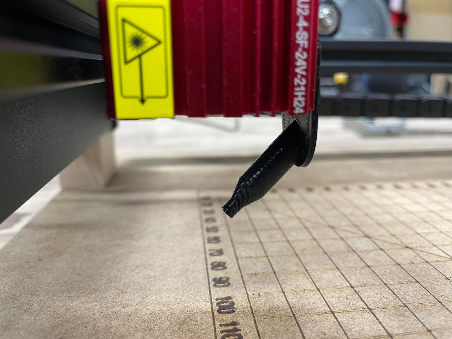 Air Assist for Ortur Laser Master 2 SF MODEL - Short Focus Model - REQUIRES Our Z Axis If On An LM1 & Aufero Laser 1