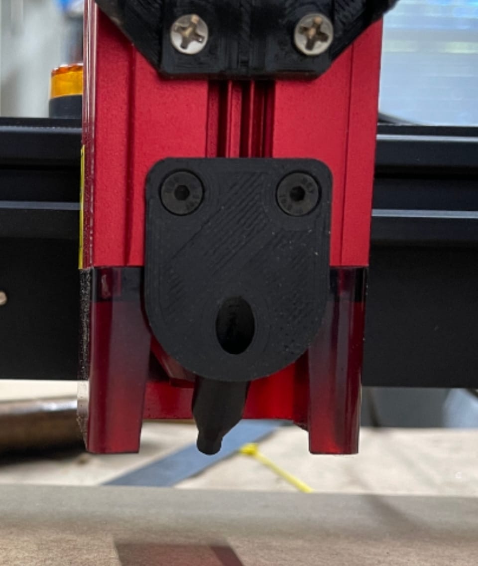 Air Assist for Ortur Laser Master 2 SF MODEL - Short Focus Model - REQUIRES Our Z Axis If On An LM1 & Aufero Laser 1