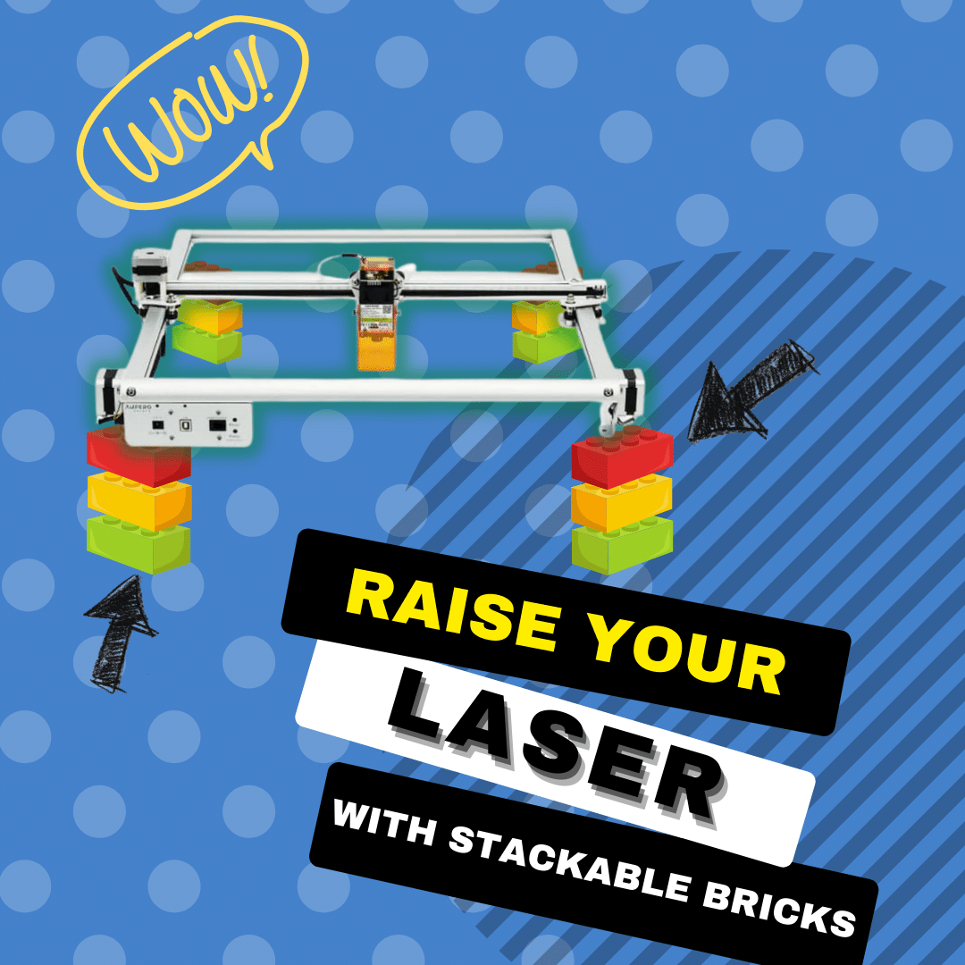 Height Adjusting Bricks For King Gubby Stackable Brick Feet | Height Adjustment Bricks Only