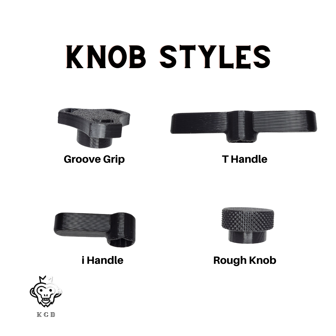 Z Axis Adjuster Knobs (Add-on For The King Gubby Z Axis Adjuster)