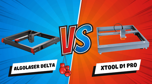 Battle of the Beams: xTool D1 Pro (20W) vs. AlgoLaser Delta (22W)
