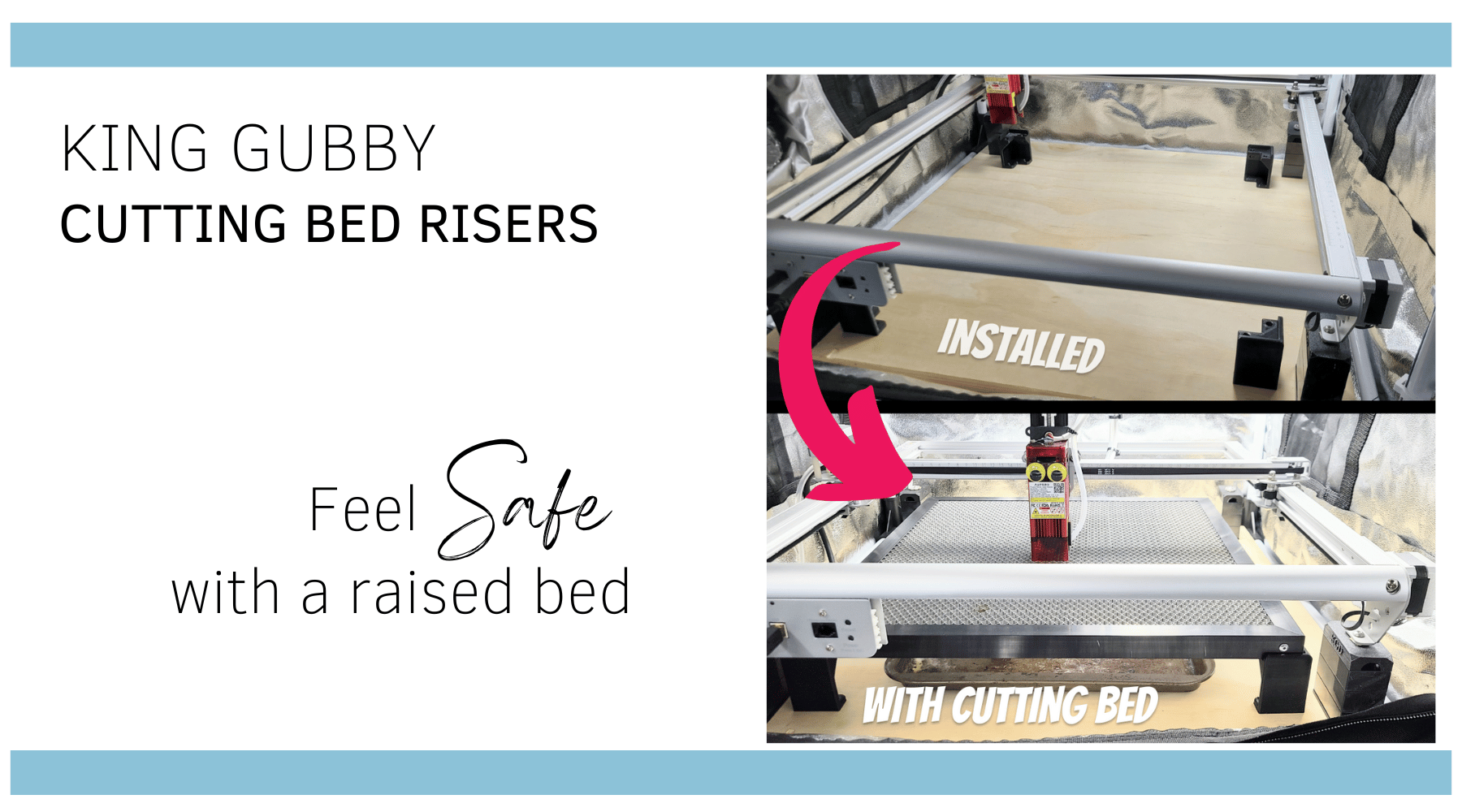 King Gubby Honeycomb Bed Risers to the Rescue 🔥 – VL Guitar Repair