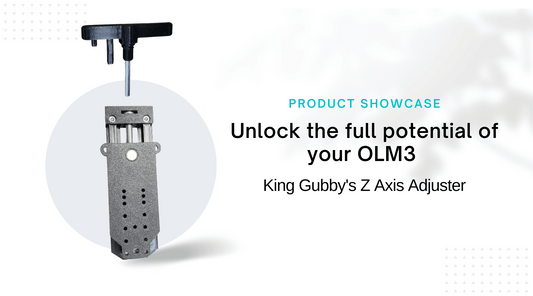 Unlock the full potential of your Ortur Laser Master 3 with King Gubby's Z Axis Adjuster