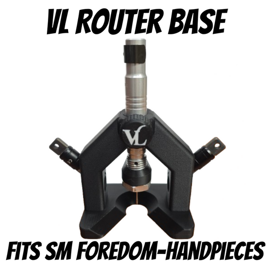 VL Router Base - Foredom-Compatible (SM Handpiece Version)