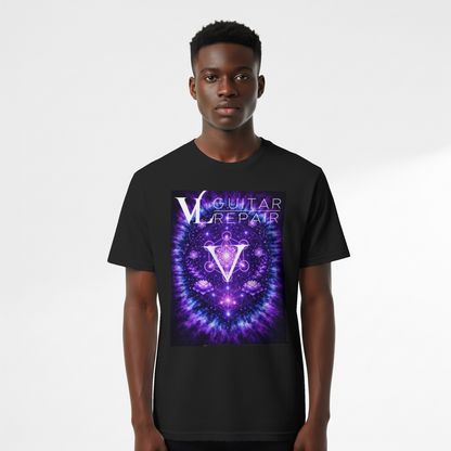 VL Guitar Repair - Sacred Geometry Tee (Pre-Order)