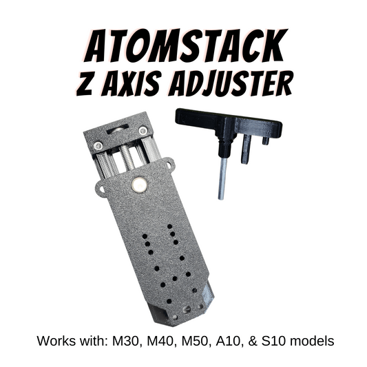 Atomstack Z Axis Adjuster | Works with M30 M40 M50 A10 S10 (Standard, Pro, & Pro+)