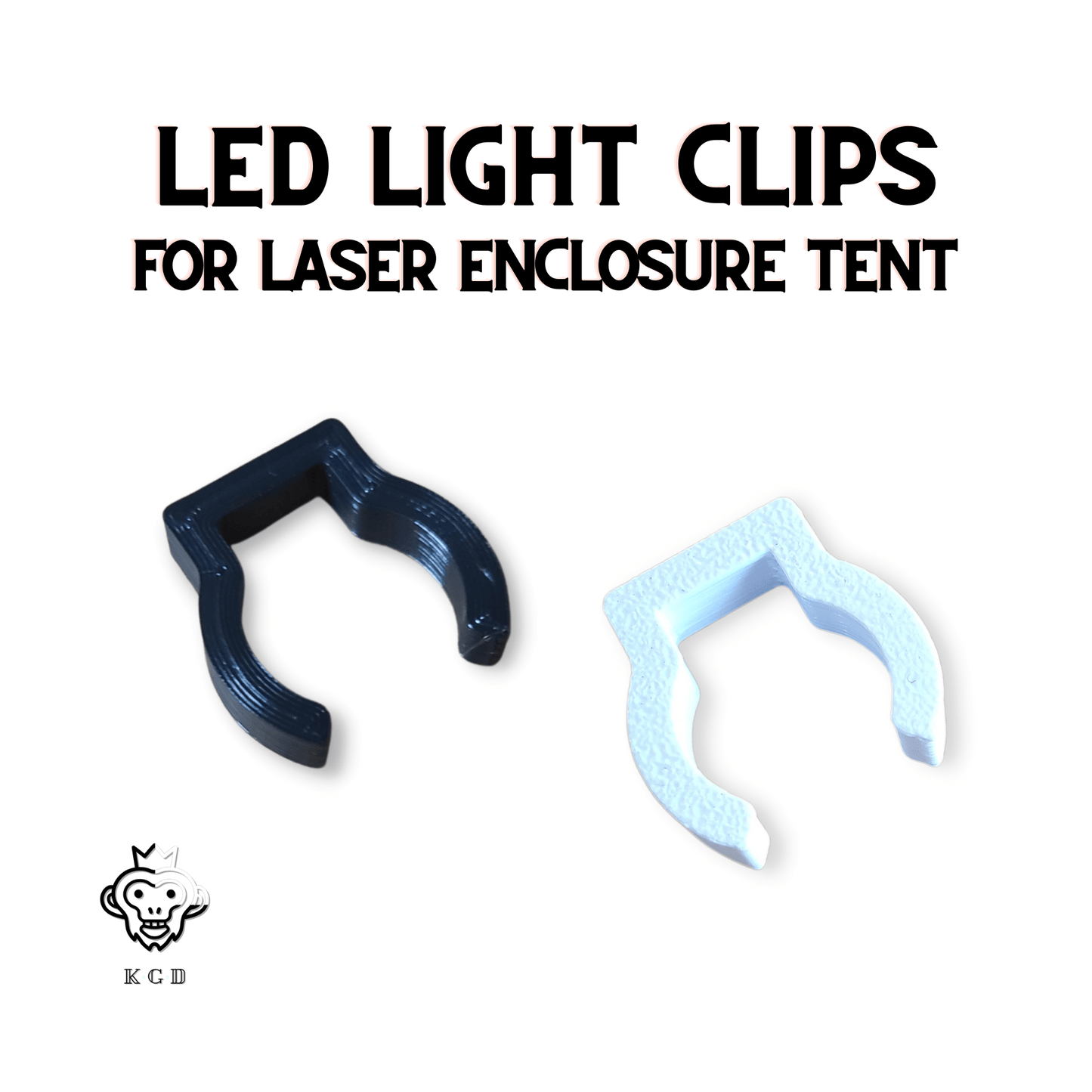 LED Light Strip Mounts For Laser Enclosure Tent